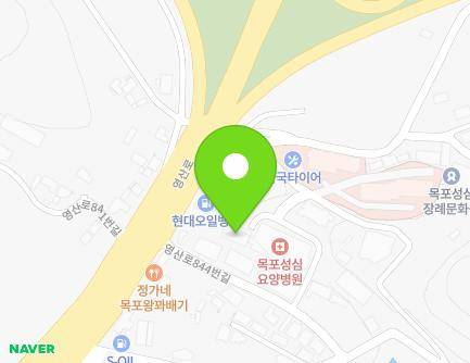 전라남도 목포시 영산로844번길 13 (대양동) 지도