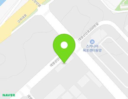 전라남도 목포시 대양산단로199번길 11 (대양동) 지도