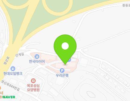 전라남도 목포시 산계길 4-9 (대양동, 목포주원병원) 지도