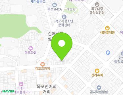 전라남도 목포시 해안로229번길 24-2 (대의동1가) 지도