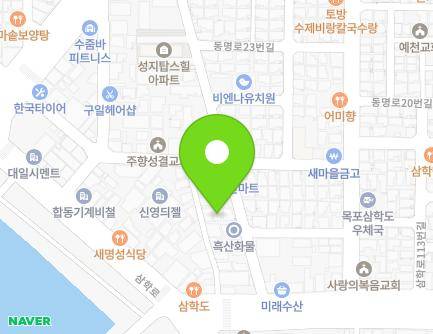 전라남도 목포시 동명들목로 7-1 (동명동) 지도
