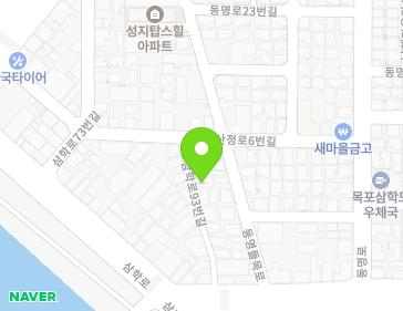 전라남도 목포시 동명들목로 9-1 (동명동) 지도