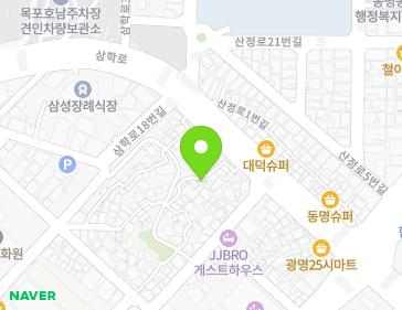 전라남도 목포시 송도길20번길 16-1 (동명동) 지도
