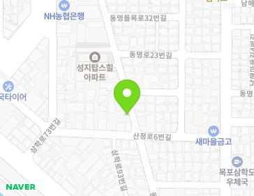전라남도 목포시 동명들목로 17 (동명동) 지도