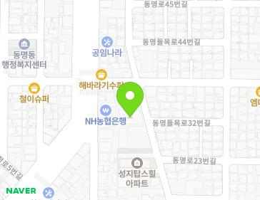 전라남도 목포시 동명들목로 33 (동명동, 그린오피스텔) 지도