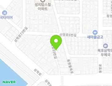전라남도 목포시 삼학로93번길 8-1 (동명동) 지도