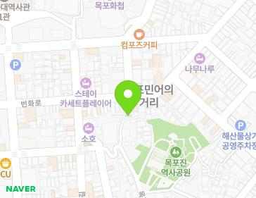 전라남도 목포시 목포진길9번길 14 (만호동) 지도