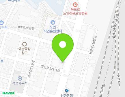 전라남도 목포시 영산로 121-1 (명륜동) 지도