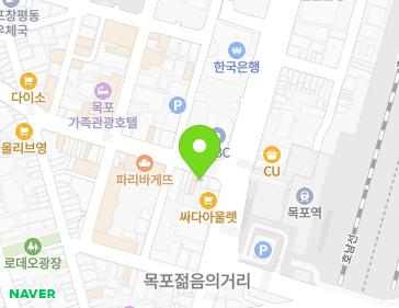 전라남도 목포시 수문로 1-1 (명륜동) 지도