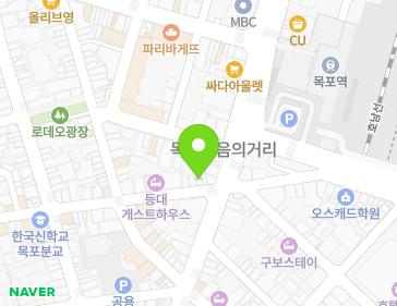 전라남도 목포시 노적봉길 2-2 (명륜동) 지도