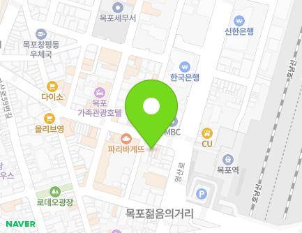 전라남도 목포시 수문로 3-2 (명륜동) 지도