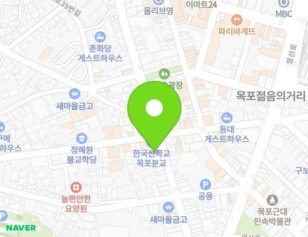 전라남도 목포시 영산로59번길 19-2 (무안동) 지도