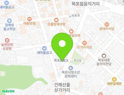 전라남도 목포시 영산로 67 (무안동) 지도