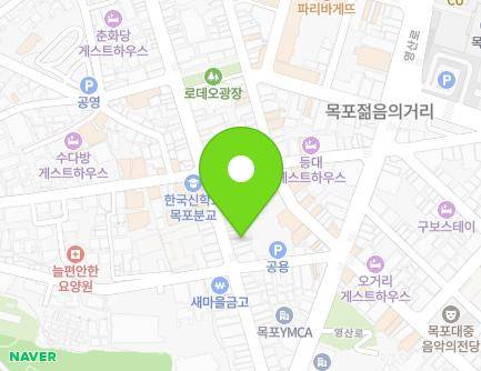 전라남도 목포시 영산로59번길 16-2 (무안동) 지도