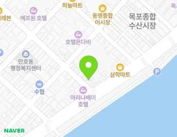 전라남도 목포시 해안로249번길 2-2 (보광동1가) 지도