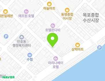 전라남도 목포시 해안로249번길 6-1 (보광동1가) 지도
