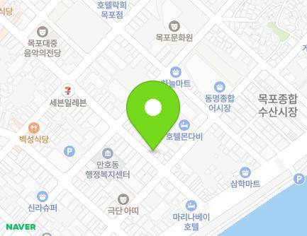 전라남도 목포시 해안로249번길 10-2 (보광동2가) 지도