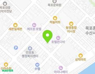 전라남도 목포시 해안로249번길 12-2 (보광동2가) 지도
