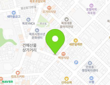 전라남도 목포시 해안로237번길 26 (복만동) 지도