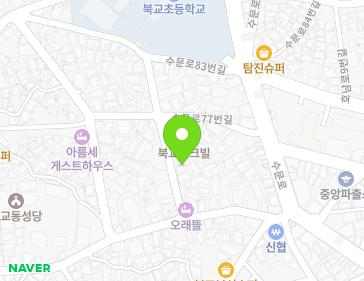 전라남도 목포시 북교길25번길 6 (북교동) 지도