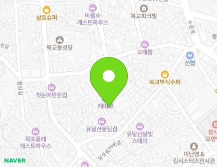 전라남도 목포시 불종대길9번길 6 (북교동) 지도