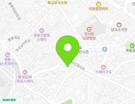 전라남도 목포시 마인계터로 2-1 (북교동, 그린로얄맨션) 지도