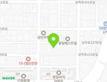 전라남도 목포시 삼학로227번길 17 (산정동) 지도