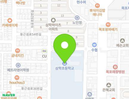 전라남도 목포시 남해로39번길 8 (산정동) 지도