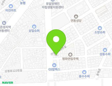 전라남도 목포시 산정로126번길 1-1 (산정동) 지도