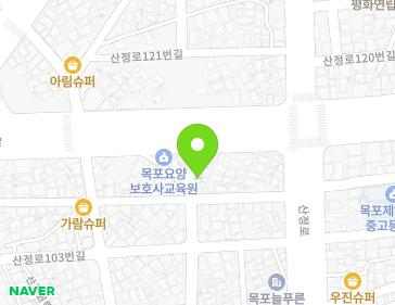 전라남도 목포시 산정안로 52 (산정동) 지도