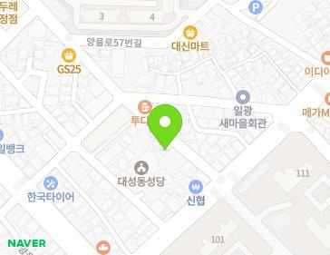 전라남도 목포시 양을로41번길 5-1 (산정동) 지도