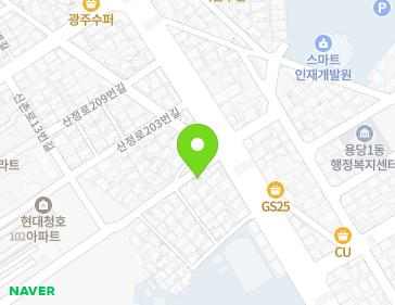 전라남도 목포시 산정로199번길 3 (산정동) 지도