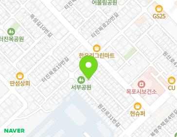 전라남도 목포시 터진목로15번안길 4 (산정동) 지도
