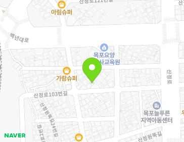 전라남도 목포시 산정로103번길 12-8 (산정동) 지도