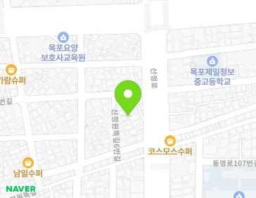 전라남도 목포시 산정로103번길 1-2 (산정동) 지도