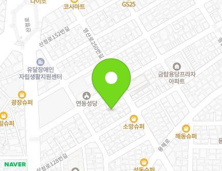 전라남도 목포시 산정로128번길 17-1 (산정동) 지도
