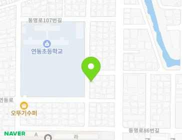 전라남도 목포시 연동로17번길 6-2 (산정동) 지도