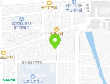 전라남도 목포시 연동로17번길 19-2 (산정동) 지도