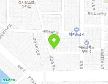 전라남도 목포시 동명들목로 8 (산정동) 지도