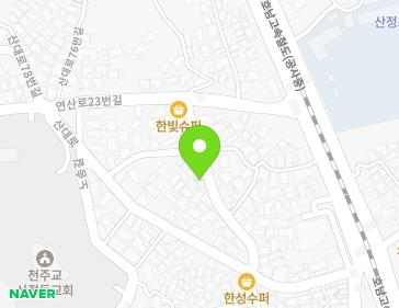 전라남도 목포시 호정로37번길 37 (산정동) 지도