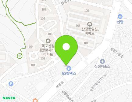 전라남도 목포시 양을로 75 (산정동) 지도