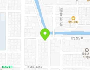 전라남도 목포시 입암천남로 73 (산정동) 지도