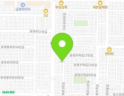 전라남도 목포시 남해로3번길 13-1 (산정동) 지도