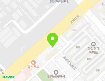 전라남도 목포시 고하대로 738 (산정동) 지도