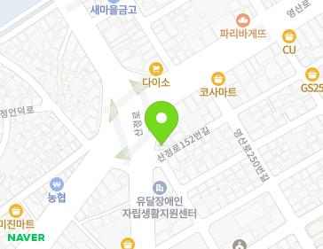 전라남도 목포시 산정로 152 (산정동) 지도