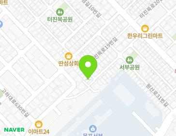 전라남도 목포시 고하대로646번길 26-2 (산정동) 지도