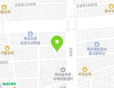 전라남도 목포시 산정로109번길 3-2 (산정동) 지도