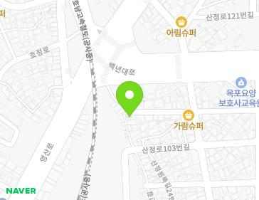 전라남도 목포시 산정로109번길 27 (산정동) 지도