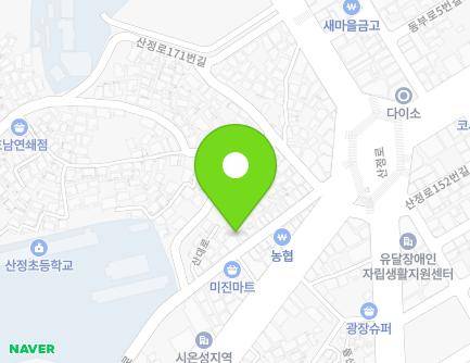전라남도 목포시 산대로 10 (산정동) 지도