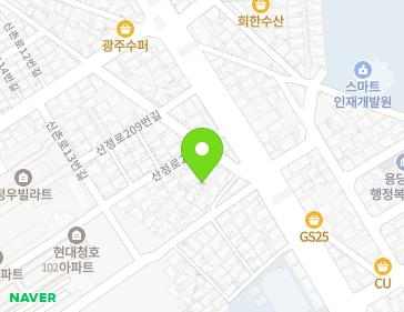 전라남도 목포시 산정로199번길 6-3 (산정동) 지도